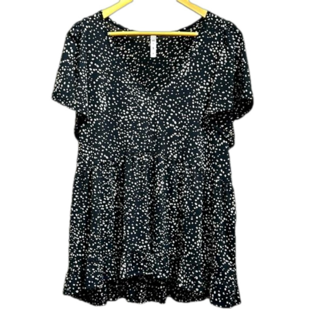 MTS Top Short Sleeve V Neck Stretch Women’s Medium